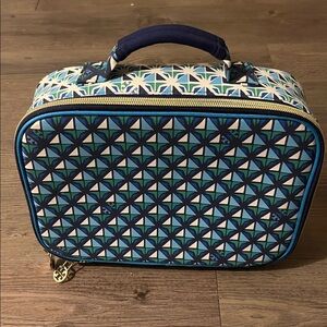 TORY BURCH X TARGET Blue Kaleidoscope Lunch Box Bag